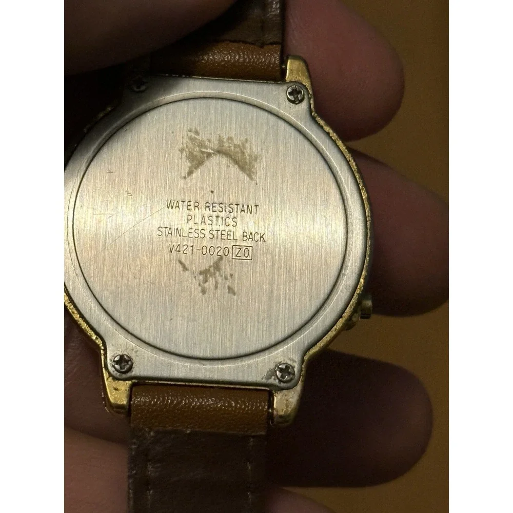Vintage Lorus Disney Mickey Mouse Musical Small World Watch- Need batteries‎